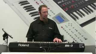 Roland BK3 NAMM 2013 Booth Demo [upl. by Merdith]