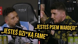 BOXDEL VS DON KASJO OSTRA WYMIANA ZDAŃ FAME 20 Konferencja [upl. by Eiryk690]