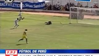 Alianza Atletico 0 vs Sporting Cristal 2 DESCENTRALIZADO 2009 Hector Hurtado Edwin Perez [upl. by Yellat599]