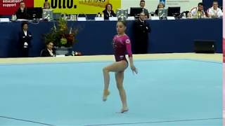 Mustafina Aliya RUS FX qualification Worlds 2010 [upl. by Dietrich]