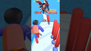 Superman Finished the chalange Who is yout favorit hero shorts superman games [upl. by Templa]