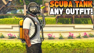 GTA 5 Online How To Save Scuba Tank On Any Outfit 151 WITHOUT The Transfer Glitch [upl. by Inttirb203]