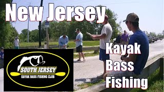 South New Jersey Kayak Bass Fishing Tournament Salem Canal [upl. by Essile]