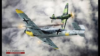 Classic Duels  Messerschmitt BF 109 vs Yak1 amp Yak7 [upl. by Ycnalc]