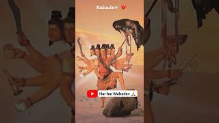 महादेव ने किया जलंधर वध 😧🔱  Jalandhar Vadh Har Har Mahadev ❤️ mahadev  bholenath  religion [upl. by Nnahaid]