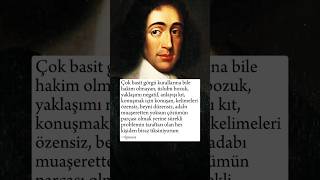 Spinoza Çok basit görgüfelsefe [upl. by Olegnaed]