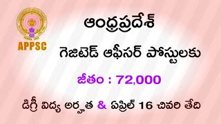 APPSC NonGazetted posts  LR education Telugu  Andhra pradesh public service commission [upl. by Schulman685]