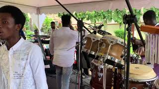 Unbelievable Groove that will shock you in KumasiSANKOFA BAND surprised celebrities 🎤🎹🎵🎺🎷 [upl. by Anitsihc]