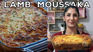 A Great Tasting Greek Moussaka Recipe  Lamb Moussaka Recipe [upl. by Ashman597]