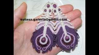 Soutache Sutasz rękodzieło art [upl. by Lansing]