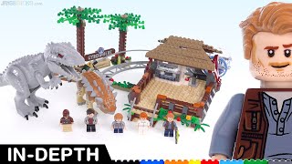 Revenge of the herbivores LEGO Jurassic World Indominus rex vs Ankylosaurus review 75941 [upl. by Almeida953]