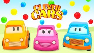 Car Cartoons amp Car Games for Babies Clever Cars Full Episodes [upl. by Horlacher225]