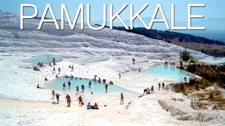 Pamukkale amp Hierapolis  Turkey [upl. by Lanza]