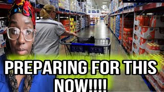 WALMART  SAMS CLUB  DOLLAR TREE  Preparing For The WORST [upl. by Craner]