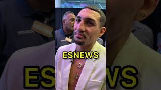 TEOFIMO LOPEZ SECONDS AFRER FACING OFF JOSH TAYLOR WHO SAID HE’D KNOCK HIM OUT [upl. by Eerbua]