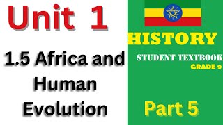 15 Africa and Human Evolution [upl. by Nowaj579]