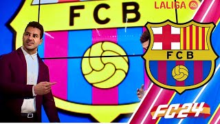 FC 24 Barça Career Mode S24  WELCOME BACK HOME OUR NEW NR 7 [upl. by Netsirt]