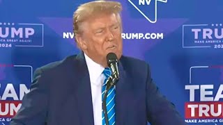 Trump HUMILIATES Himself Fails to Count to Six Live on Stage [upl. by Wons800]