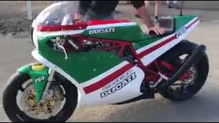 2016 Australian Broadford Bike Bonanza Bob Brown Kev Magee Ducati [upl. by Etteloc]