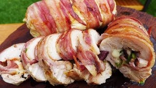 Pamplonas de Pollo  Receta bien Sabrosa Locos X el Asado [upl. by Ahsetel]