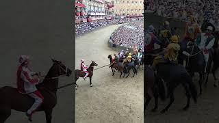 Palio di Siena Assunta  16 agosto 2023 Mossa [upl. by Lled]