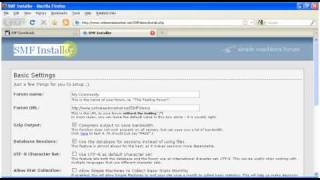 How to install SMF  Simple Machines Forum [upl. by Chew]