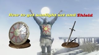 DARK SOULS III How To Get Sunlight Set and Shield [upl. by Crocker868]