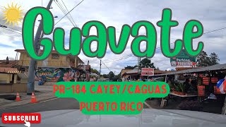 Guavate PUERTO RICO in 4K Drive through PR 184 Cayey amp Caguas 2023 [upl. by Mahau]