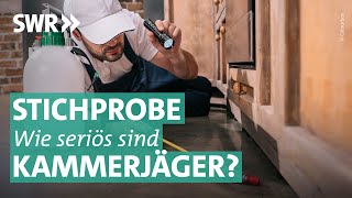 Wie gut sind Schädlingsbekämpfer HandwerkerStichprobe  Marktcheck SWR [upl. by Elianore666]