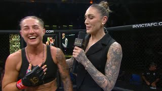 Invicta FC 57 Jamie Edenden PostFight Interview [upl. by Schnapp420]