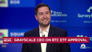 Grayscale CEO Michael Sonnenshein on bitcoin ETF approval The culmination of 10 years of work [upl. by Miof Mela]