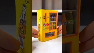 DIY Working Soda Vending Machine with Paper  Paper Craft Ideas shorts papercraft [upl. by Oicnedurp462]