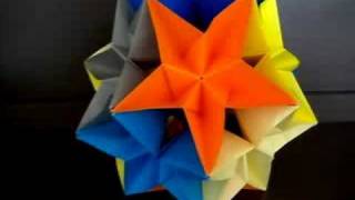 Complex Dodecahedron Modular Origami [upl. by Dhruv547]