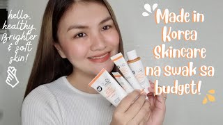 HELLO GLOW BLEMISH MIRACLE SET REVIEW  MORNING AND NIGHT ROUTINE PARA HINDI MAG OVER EXFOLIATE 🧡 [upl. by Hseham]