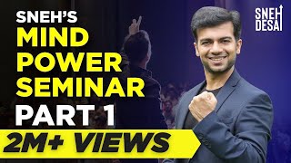 Sneh Desais Mind Power Seminar Part 1 in Hindi [upl. by Howell708]