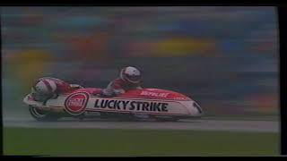 Dutch TT Assen 1987 Sidecars with comments and interviews by Mr TT Jaap Timmer [upl. by Atiuqer]