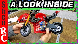 WHATS INSIDE a Spin master upriser ducati rc stunt bike [upl. by Wileen]