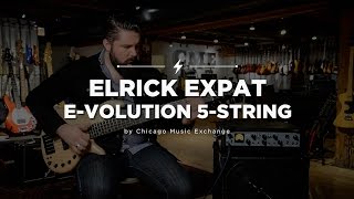 Elrick Expat EVolution 5String Bass  CME Quick Riff  Marc Najjar [upl. by Trebornhoj]