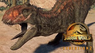 Carnotaurus vs Ceratosaurus Baryonyx Majungasaurus amp Metriacanthosaurus  JWE 2 4K 60FPS [upl. by Ettegdirb]