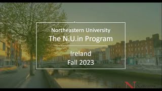 NUin Ireland Pre Departure Orientation Webinar [upl. by Seafowl]