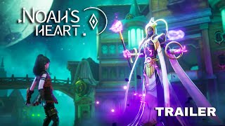 Noahs Heart Trailer  A Next Gen Mobile MMORPG  Releases July 28th [upl. by Ahsak792]