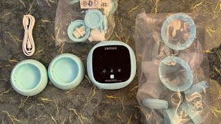 ZOMEE Z2 DOUBLE ELECTRIC BREAST PUMP baby [upl. by Leon]