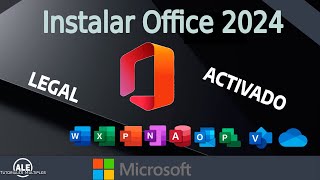 Como Instalar Microsoft Office 2024  Legal y Activado [upl. by Aidnama]