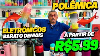 Eletrônicos e Produtos Virais Barato demais loja no Brás [upl. by Niattirb]