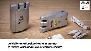 Remock Lockey Net connexion mobile des verrous invisibles de Remock Lockey [upl. by Adnalro728]