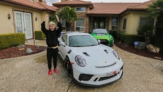 MY NEW SUPERCAR IS FINALLY HERE PORSCHE GT3RS [upl. by Hamid]