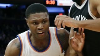 Knicks forward Cleanthony Early robbed shot [upl. by Ahsika]