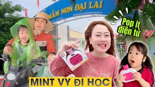 Ngày Đầu Trở Lại Lớp Của Em Mint Vy Sau Kỳ Nghỉ Học Và Màn Thi Đấu Popit Điện Tử Giữa 2 Mẹ Con [upl. by Toland]