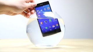 Sony Xperia Z2 Wasser amp Wasserdichte Test  SwagTab [upl. by Gunn]