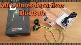 Auriculares deportivos Bluetooth  Bluedio Q5 [upl. by Nenerb808]